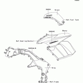 Схема вузла: Decals(green)(gcf) для Kawasaki ZX1000 Z1000SX