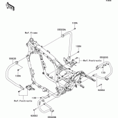 Схема вузла: Guard(s) для Kawasaki VN1700 VN1700 Classic Tourer ABS