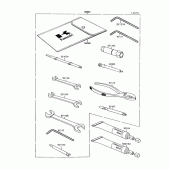 Схема вузла: Owners tools для Kawasaki VN1500 Vulcan 88