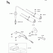 Схема узла: Система зажигания(1/2) для Kawasaki ZG1000 Concours