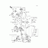 Схема вузла: Fuel tank(a9f) для Kawasaki KLE650 Versys 650