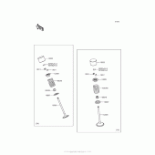 Схема вузла: Клапан для Kawasaki ZX1400 Ninja ZX-14R ABS