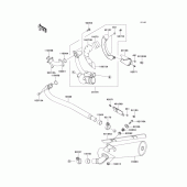 Схема вузла: Вихлопна система для Kawasaki VN250 Eliminator 250V
