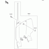 Схема вузла: Accessory для Kawasaki KX125