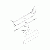 Схема вузла: Троси для Kawasaki ZG1400 Concours 14