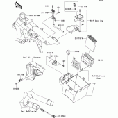 Схема узла: Fuel injection для Kawasaki VN1700 VN1700 Classic ABS