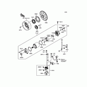Схема вузла: Starter Motor для Kawasaki KLZ1000 Versys 1000 LT