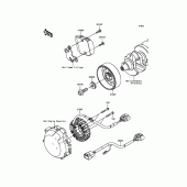 Схема узла: Генератор для Kawasaki ZX1400 Ninja ZX-14R ABS