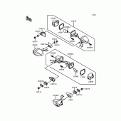 Схема вузла: Поворотники для Kawasaki ZX900 GPZ900R