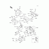 Схема узла: Батарейный отсек для Kawasaki VN1500 Vulcan 1500 Classic