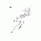 Схема вузла: Stand(s) для Kawasaki ZX1000 Ninja 1000 ABS