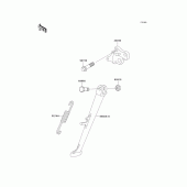 Схема узла: Stand(s) для Kawasaki ZX750 Ninja ZX-7R