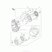 Схема узла: Аксессуары (Engine Guard) для Kawasaki ZR800 Z800
