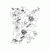 Схема вузла: Повітряний фільтр Kawasaki ZX1000 Ninja ZX-10R ABS