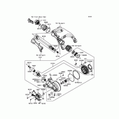 Схема вузла: Drive Shaft/Final Gear для Kawasaki ZG1400 Concours 14 ABS