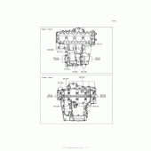 Схема узла: Болты картера двигателя для Kawasaki ZX1400 Ninja ZX-14R ABS SE