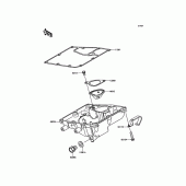 Схема вузла: Oil Pan для Kawasaki EX650 Ninja 650 ABS