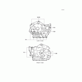 Схема вузла: Болти картера двигуна для Kawasaki VN800 Vulcan 800
