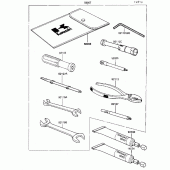 Схема вузла: Інструменти для Kawasaki ZG1000 Concours