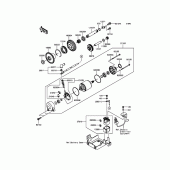 Схема вузла: Starter Motor для Kawasaki ZX1400 ZZR1400 ABS