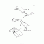 Схема вузла: Decals (Green)(Gdf) для Kawasaki ZX1000 Ninja 1000