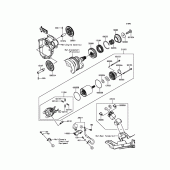 Схема вузла: Starter Motor для Kawasaki ZX636 Ninja ZX-6R ABS