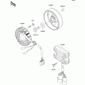 Схема узла: Генератор для Kawasaki ZX900 Ninja ZX-9R
