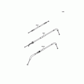 Схема вузла: Кабелі для Kawasaki ZR1200 ZRX1200 DAEG