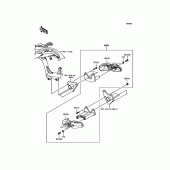Схема вузла: Аксесуари для Kawasaki KLE650 Versys 650 ABS