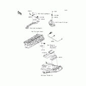 Схема вузла: Fuel injection для Kawasaki ZX1400 Ninja ZX-14R ABS