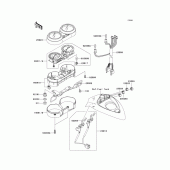 Схема вузла: Meter(s) для Kawasaki VN1600 Vulcan 1600 Mean Streak
