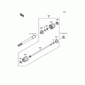 Схема узла: Аксессуары(Axle Slider) для Kawasaki ZR1000 Z1000 ABS