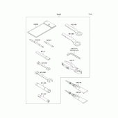 Схема вузла: Owners tools для Kawasaki ZX750 Ninja ZX-7