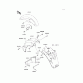Схема вузла: Крило для Kawasaki ZG1000 Concours