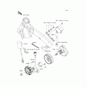 Схема узла: Генератор для Kawasaki KX450 KX450F