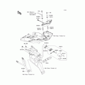 Схема вузла: Taillight(s) для Kawasaki KLE650 Versys 650