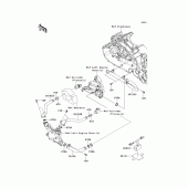Схема вузла: Water pipe для Kawasaki VN1700 Vulcan 1700 Voyager