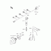 Схема вузла: Ignition system для Kawasaki ZX636 Ninja ZX-6R