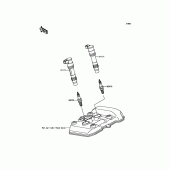 Схема вузла: Ignition System для Kawasaki EX300 Ninja 300 ABS
