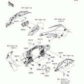 Схема узла: Headlight(s) для Kawasaki ZX1000 Ninja ZX-10R