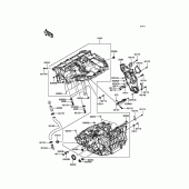 Схема вузла: Картер двигуна для Kawasaki ZX1000 Ninja H2R