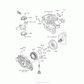 Схема вузла: Генератор для Kawasaki VN1700 Vulcan 1700 Voyager