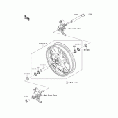 Схема вузла: Transom + tube для Kawasaki ZX1400 Ninja ZX-14