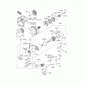 Схема вузла: Starter motor для Kawasaki ZX1000 Ninja ZX-10R