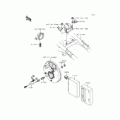 Схема вузла: Fuel injection для Kawasaki VN1500 Vulcan 1500 Nomad Fi