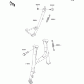 Схема вузла: Stand(s) для Kawasaki ZG1000 1000GTR