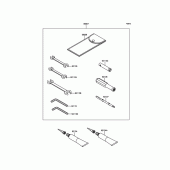 Схема вузла: Інструмент для Kawasaki ZG1400 1400GTR ABS