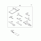 Схема вузла: Інструмент для Kawasaki ZX1000 Ninja ZX-10R