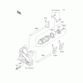 Схема вузла: Gear change drum/shift fork(s) для Kawasaki ZR750 Z750R ABS