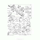 Схема узла: Электрооборудование для Kawasaki VN1700 Vulcan 1700 Voyager